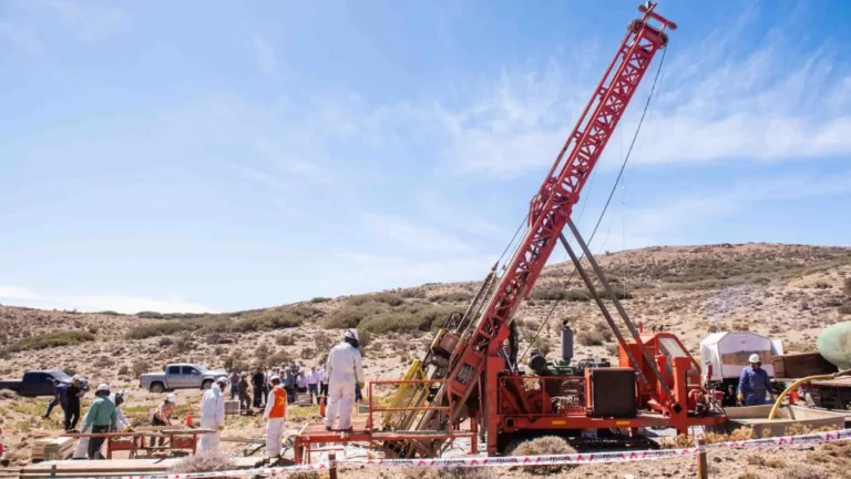 El primer sondeo de exploración de Hierro Indio terminó y arrojó resultados alentadores