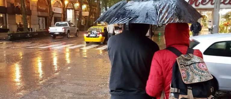 Sigue el tiempo fresco y lluvioso en Mendoza