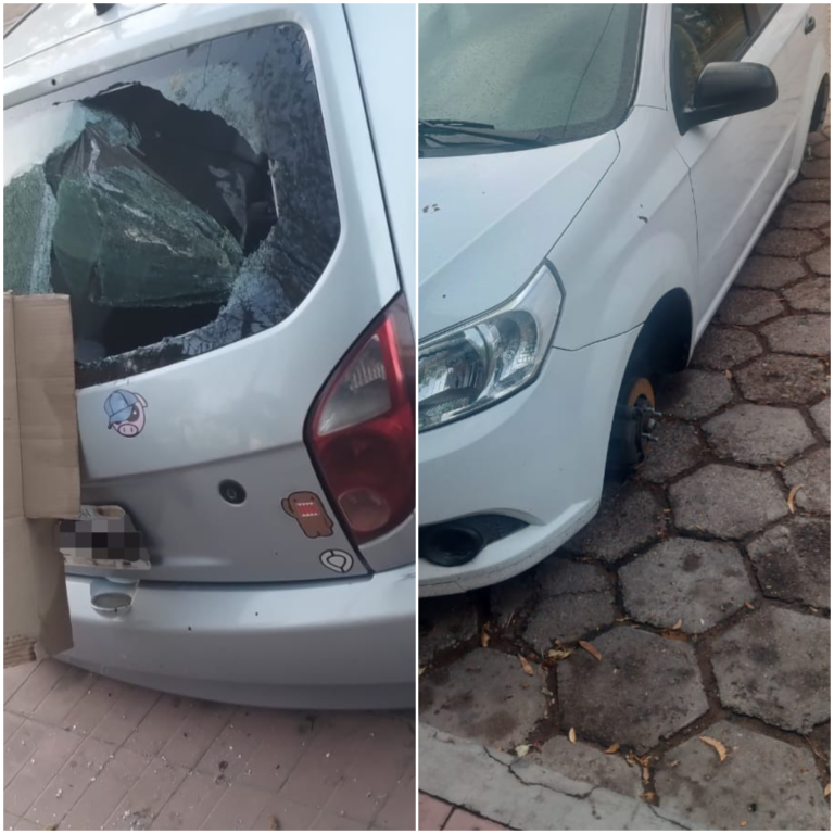 Cámara testigo: robo de cubiertas y preocupación de vecinos de Godoy Cruz