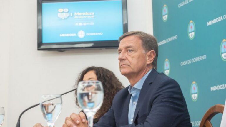 Rodolfo Suarez criticó la reforma al Impuesto a las Ganancias por perjudicar a las provincias