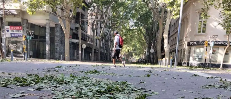 Se viene el Zonda de nuevo en Mendoza
