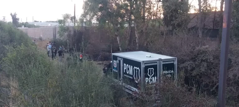 Hallaron el cadáver quemado de un hombre en Guaymallén