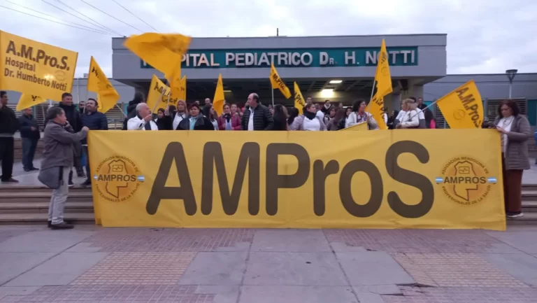 AMPROS convocó a un paro este miércoles y se moviliza a la Casa de Gobierno