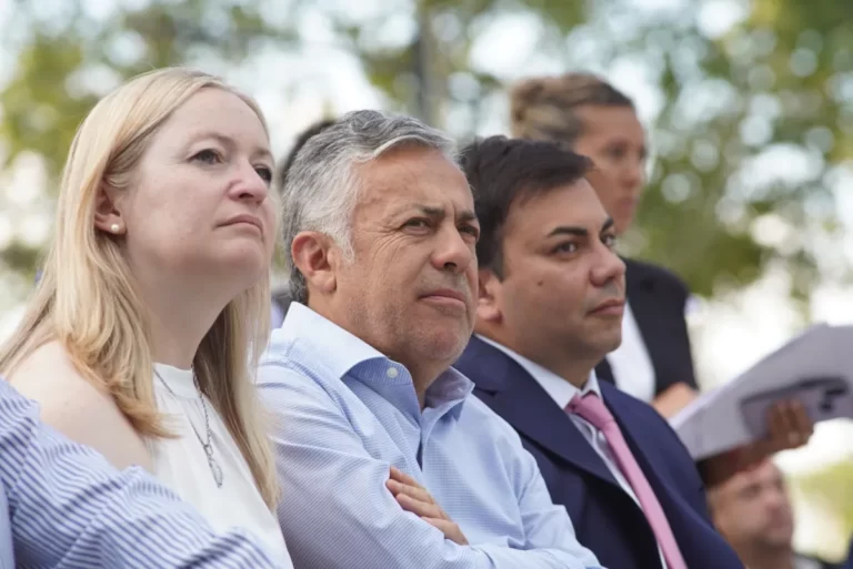 Cornejo: La mira posada en Salud, Seguridad y Educación