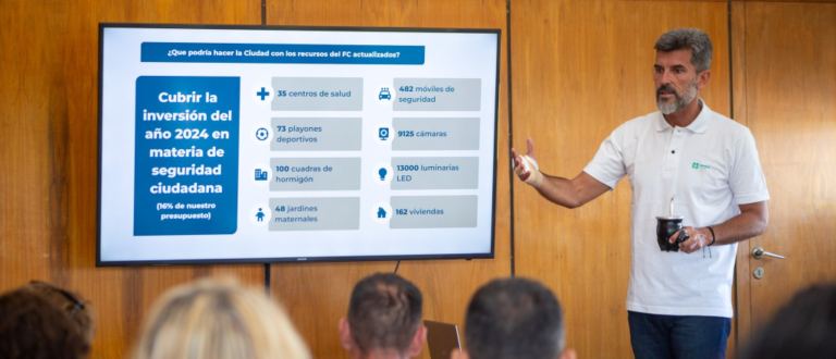 Ulpiano Suarez pide la actualización de los fondos para Ciudad