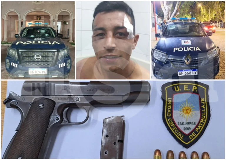 Cómo fue el caótico operativo para capturar al acusado por tiroteos con heridos en Las Heras