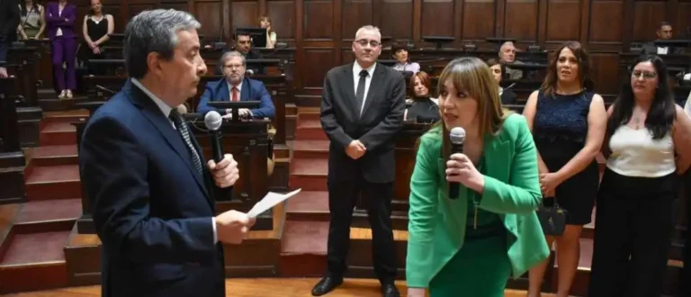 Los 34 diputados que se hartaron de la “escurridiza” Janina Ortiz