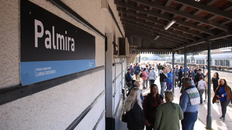 Habilitaron la venta de pasajes de trenes Palmira-Retiro para marzo y abril