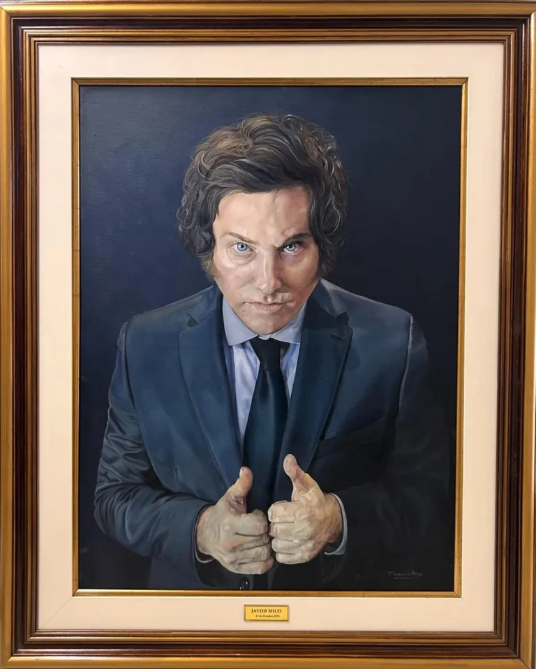 Florencia Aise habló sobre la repercusión de su retrato a Javier Milei y el amor-odio que generó