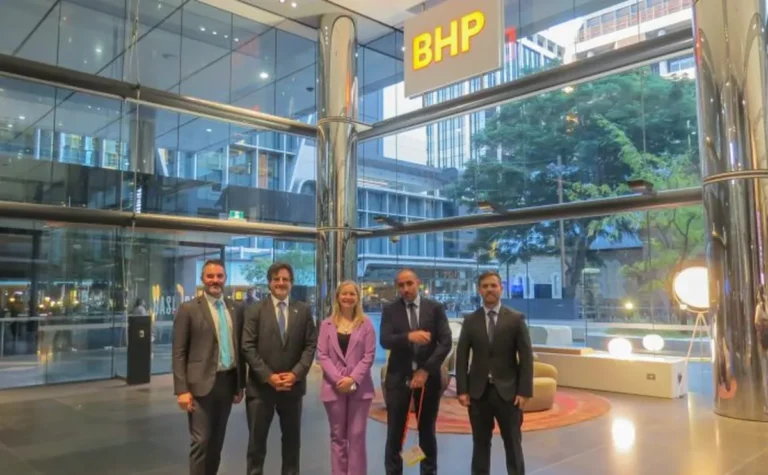 Hebe Casado promocionó la minería de Mendoza en Australia ante ejecutivos de multinacionales