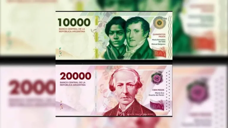 Los nuevos billetes de $ 10.000 y $ 20.000 entrarán en vigencia a partir de junio