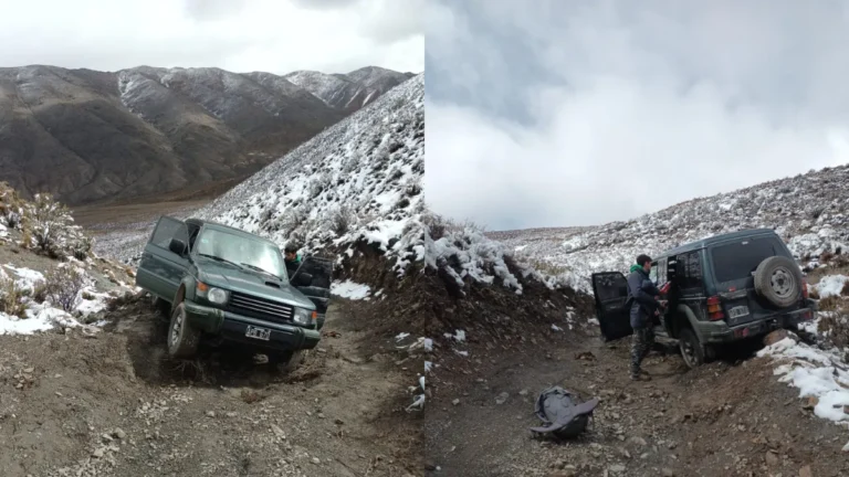 Una familia se extravió en Uspallata y fue rescatada con helicóptero