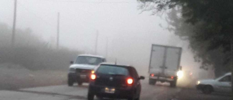 Lunes con neblina, frío y cielo cubierto, pero sin lluvias