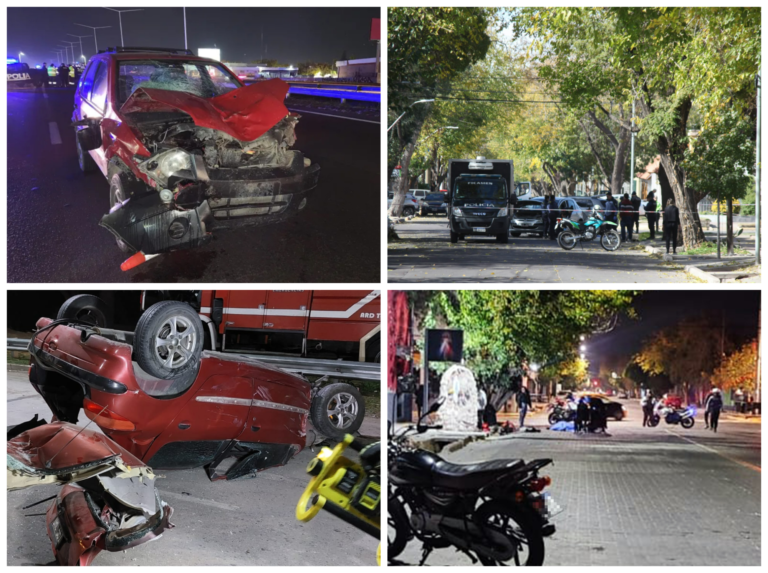 Fin de semana trágico: cinco personas fallecieron en accidentes de tránsito en Mendoza