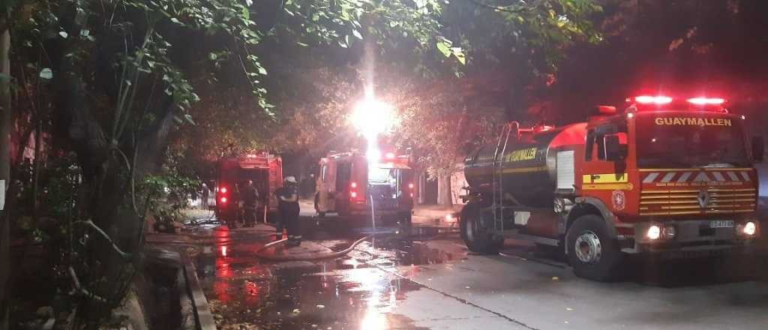 Se incendió una panadería de Guaymallén al explotar uno de los hornos