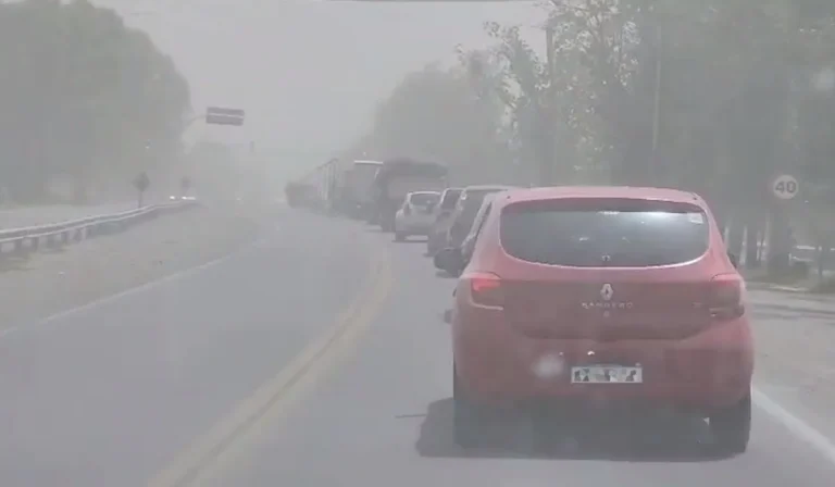 El viento Zonda se sintió en algunos lugares del Gran Mendoza de forma moderada