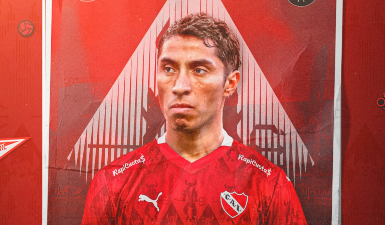 Luciano Cabral fue anunciado en Independiente a ocho años del crimen por el que fue condenado