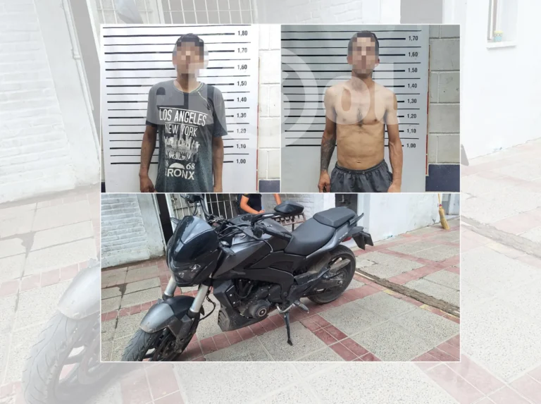 Asaltos, persecución y captura: la caída de dos motochorros que apuntaban a mujeres como víctimas