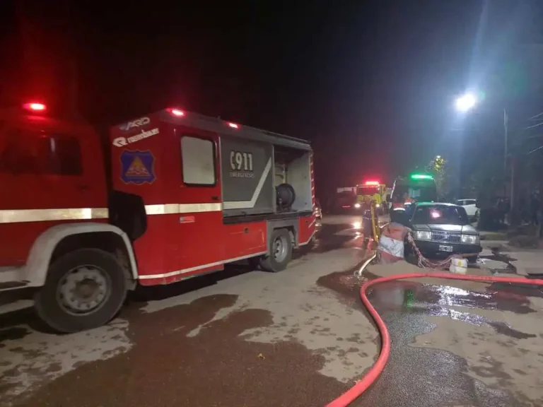 Murió una mujer en un incendio y activaron el protocolo de femicidio