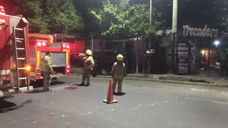 Desperfecto eléctrico, incendio y pérdidas totales para una carnicería en la Ciudad de Mendoza