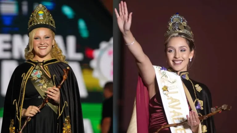Victoria Herrera y Camila Sáez fueron elegidas reinas de Lavalle y Junín para la Vendimia 2025