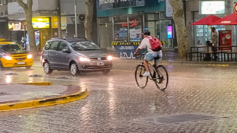 El radar del granizo: alerta naranja por tormentas intensas para estas zonas de Mendoza
