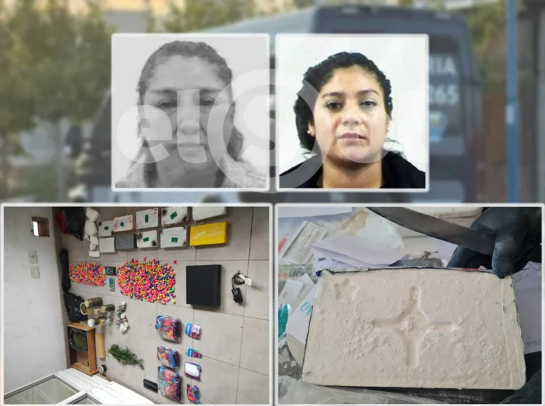 Allanamientos y captura de una jefa narco por un secuestro millonario de cocaína