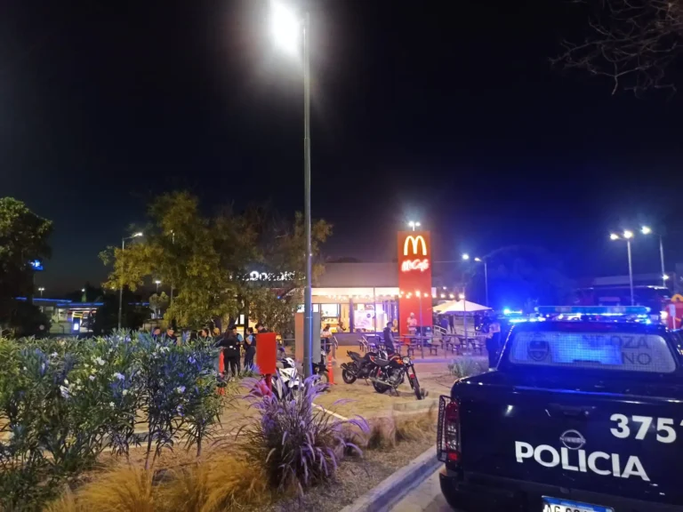 Piñadera en el McDonald’s de la Terminal: se revolearon las bandejas y un tacho de basura