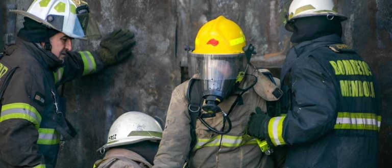 Por una estufa eléctrica se incendió una casa en Dorrego