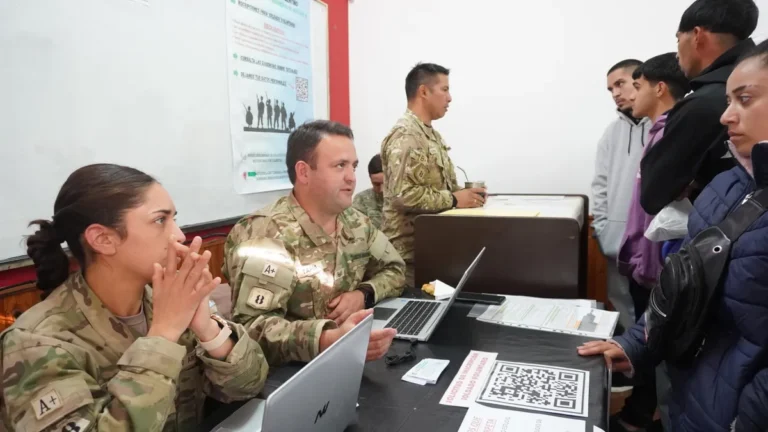 Unos 200 jóvenes del Sur de Mendoza se inscribieron para ser soldados voluntarios del Ejército