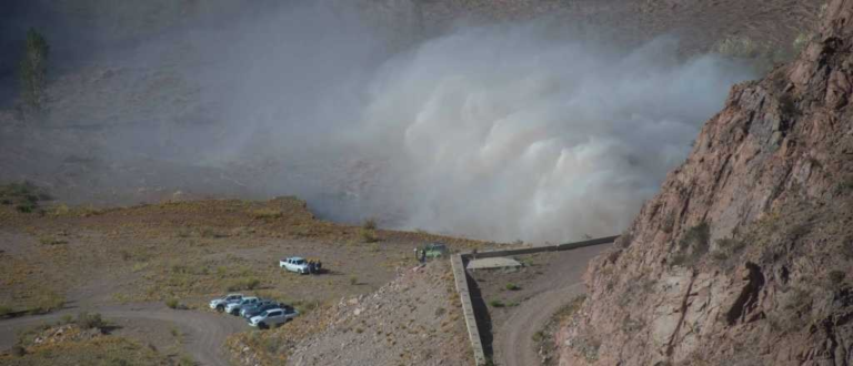 Este sábado harán maniobras de mantenimiento en el dique Potrerillos