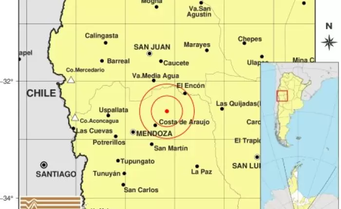 Tembló en una zona rural de Lavalle y repercutió en todo el Gran Mendoza