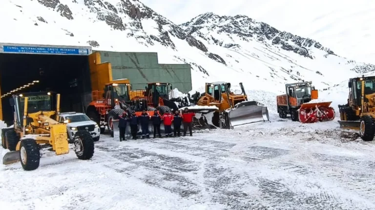 Anunciaron el cierre del Paso Cristo Redentor por posibles nevadas en alta montaña