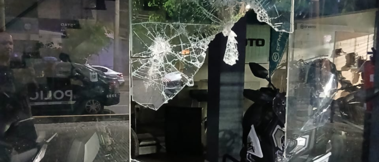 Un chico de 15 años detenido por robar en una concesionaria de motos